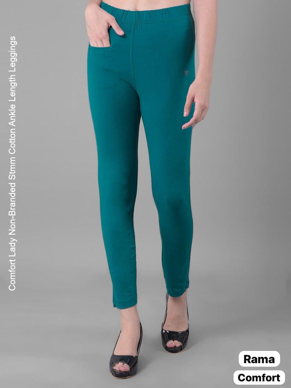 Comfort Lady Non-Branded Stmm Cotton Ankle Length Leggings