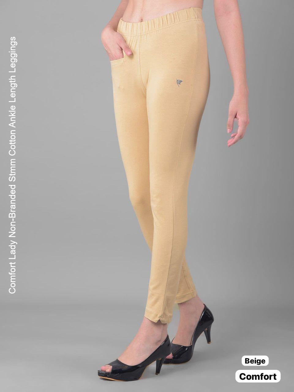 Comfort Lady Non-Branded Stmm Cotton Ankle Length Leggings