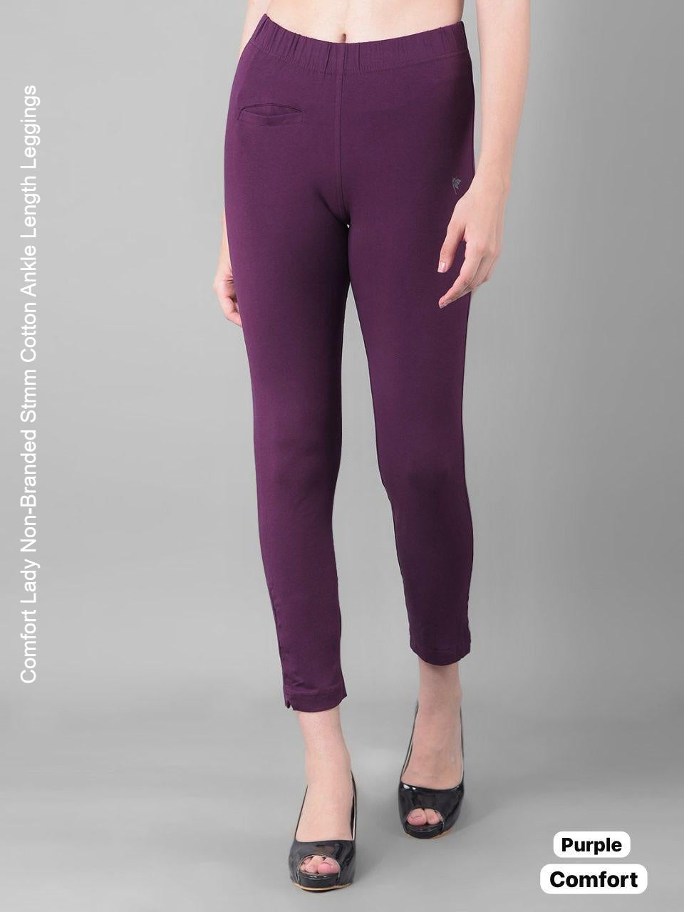 Comfort Lady Non-Branded Stmm Cotton Ankle Length Leggings