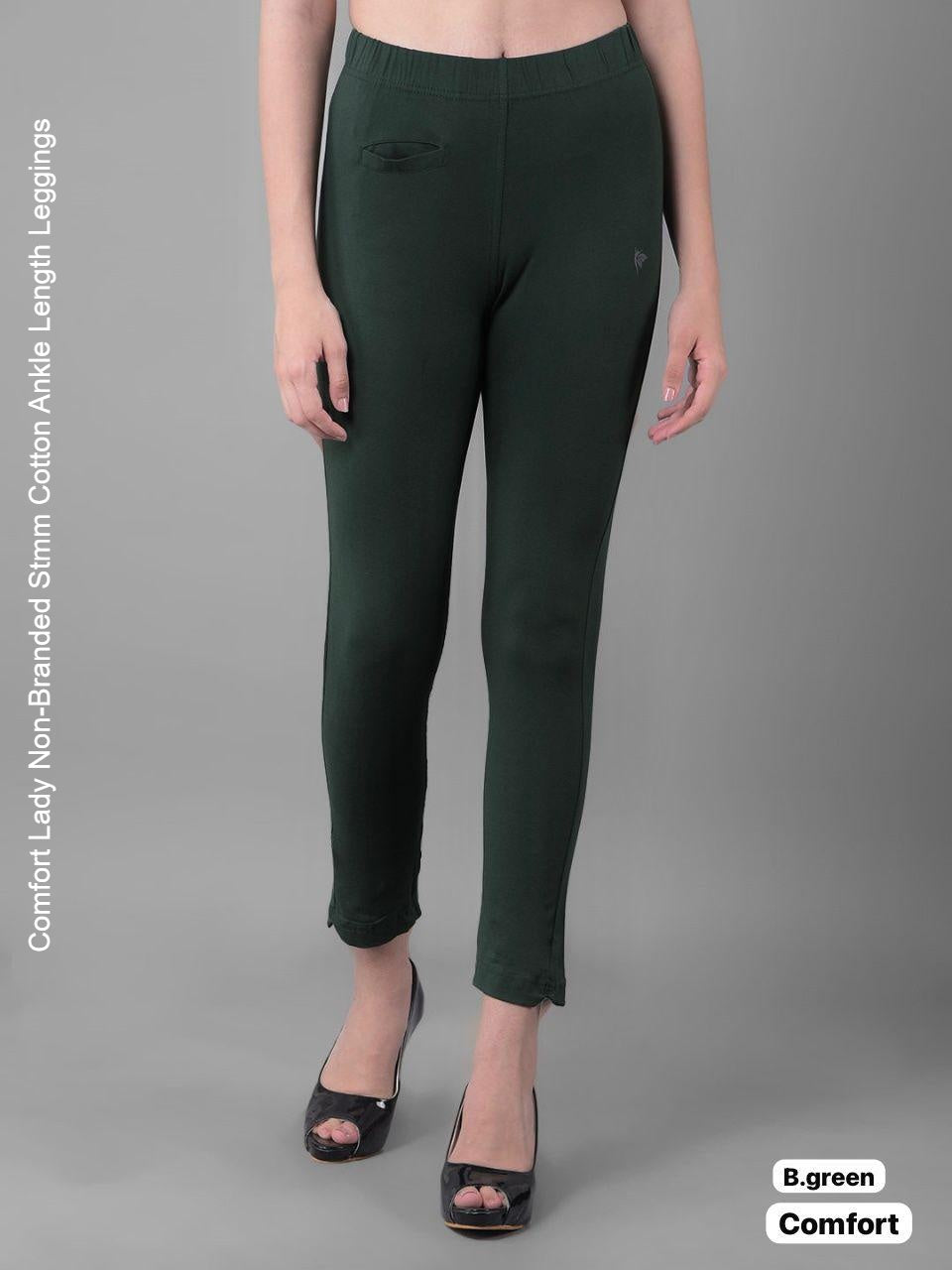 Comfort Lady Non-Branded Stmm Cotton Ankle Length Leggings