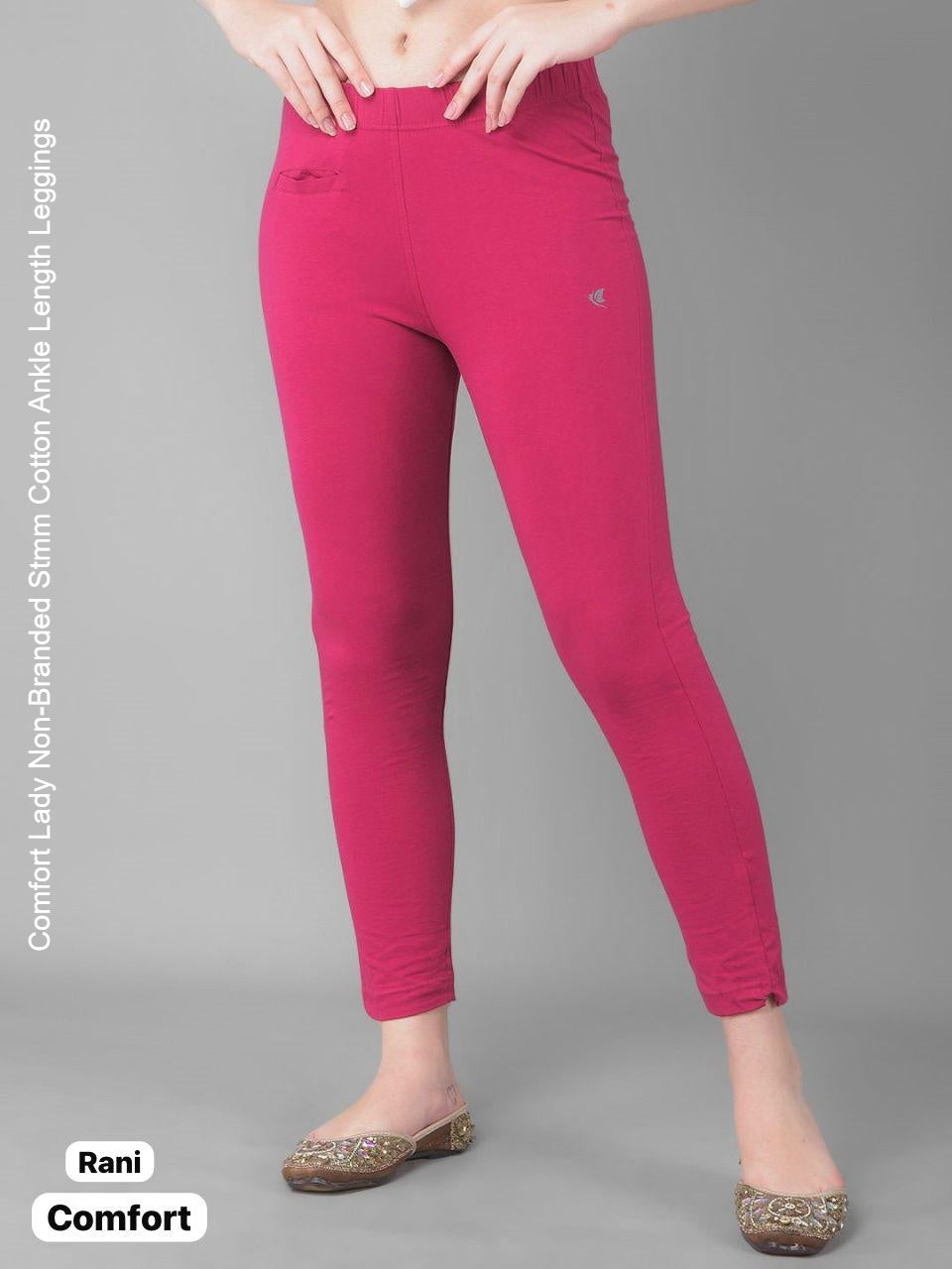 Comfort Lady Non-Branded Stmm Cotton Ankle Length Leggings