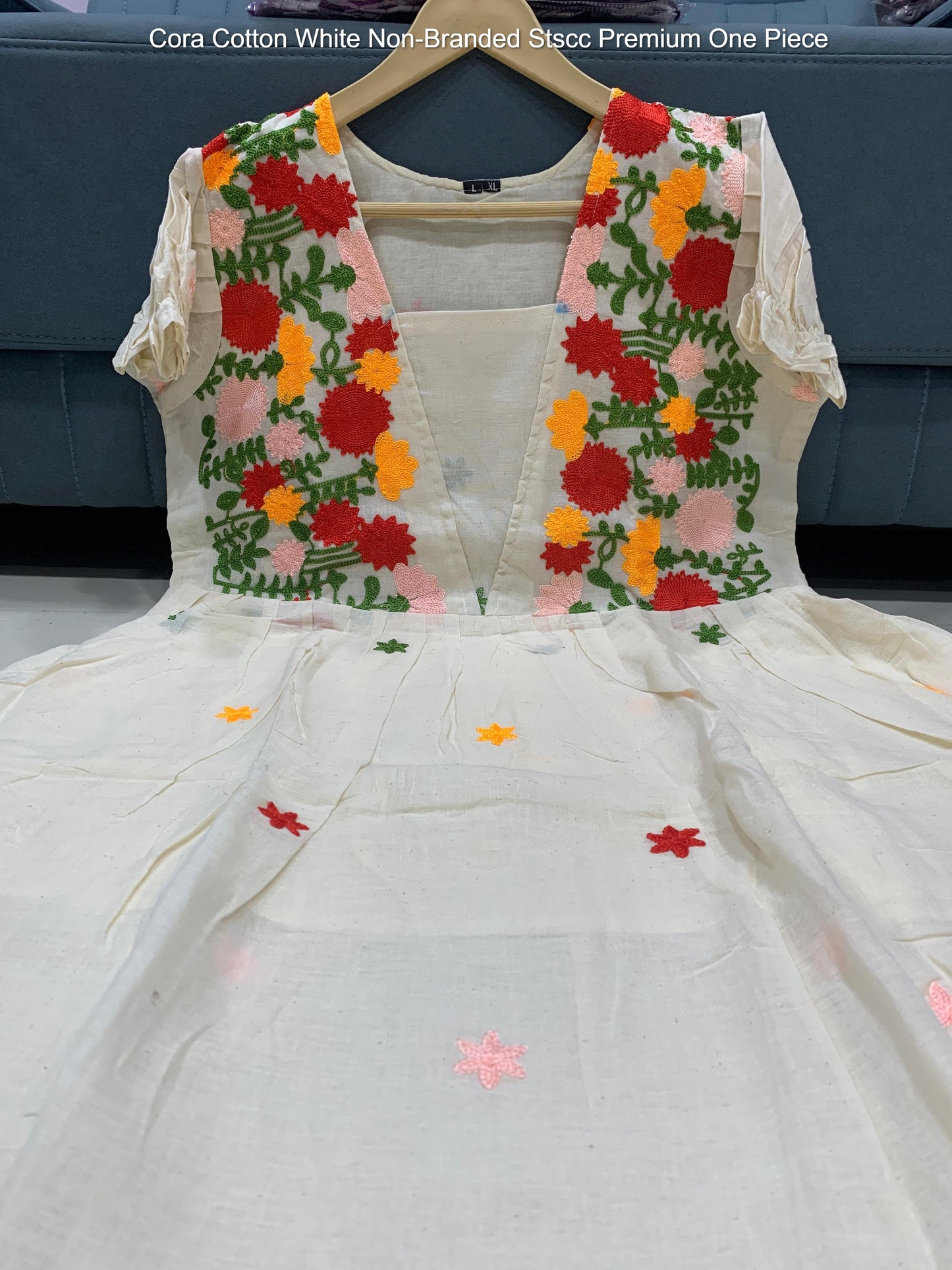 Cora Cotton White Non-Branded Stscc Premium One Piece