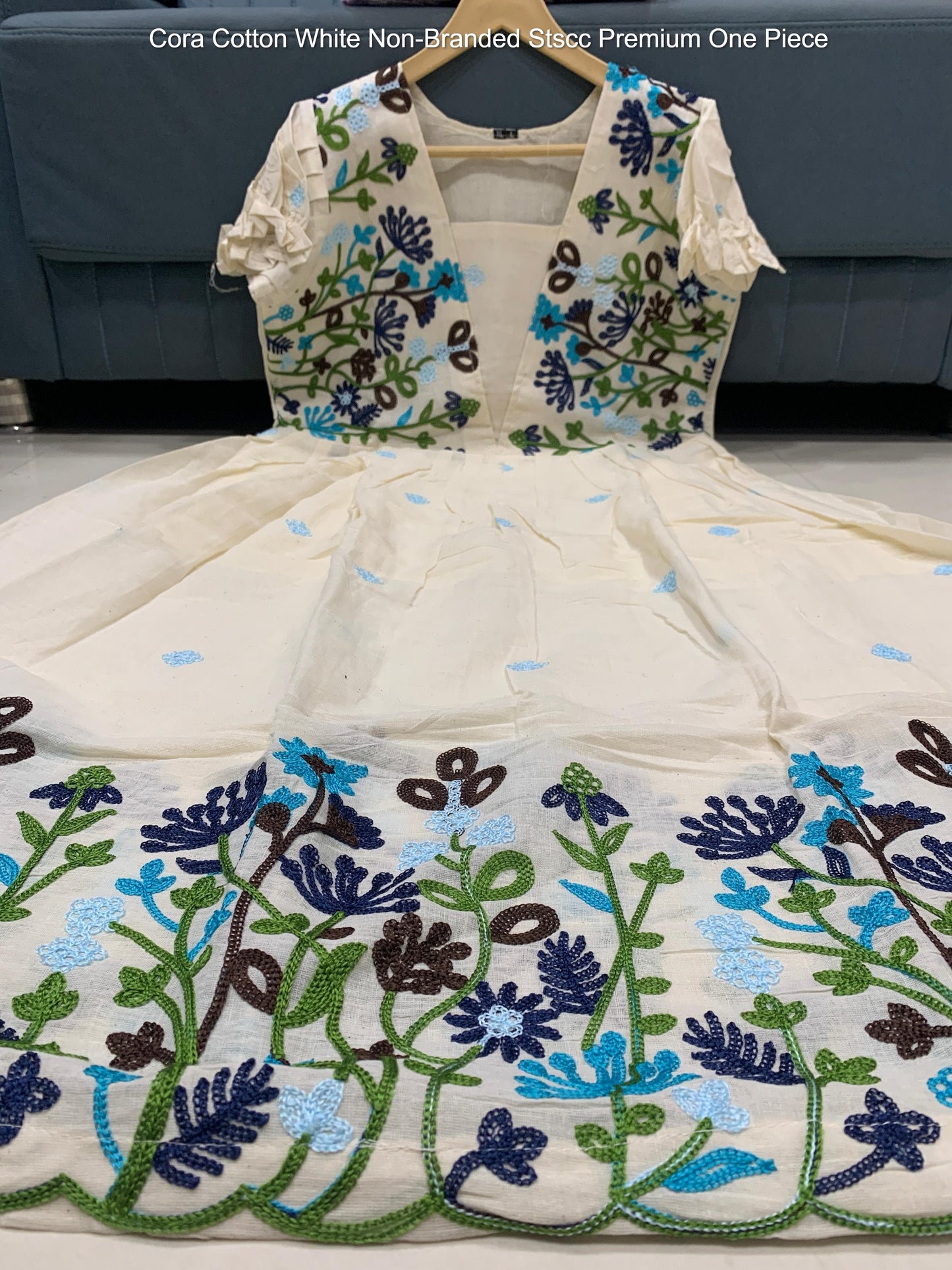Cora Cotton White Non-Branded Stscc Premium One Piece
