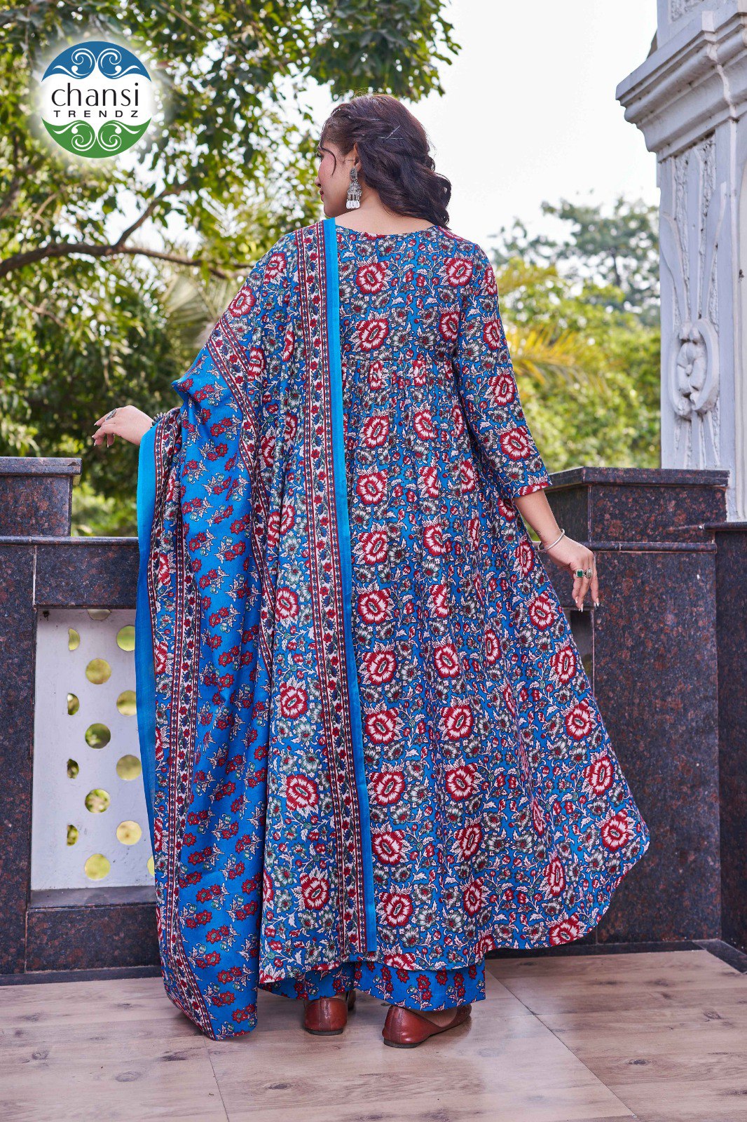 Ct-382 Kshirabdija Chansi Trendz Poly Cotton Readymade Suits