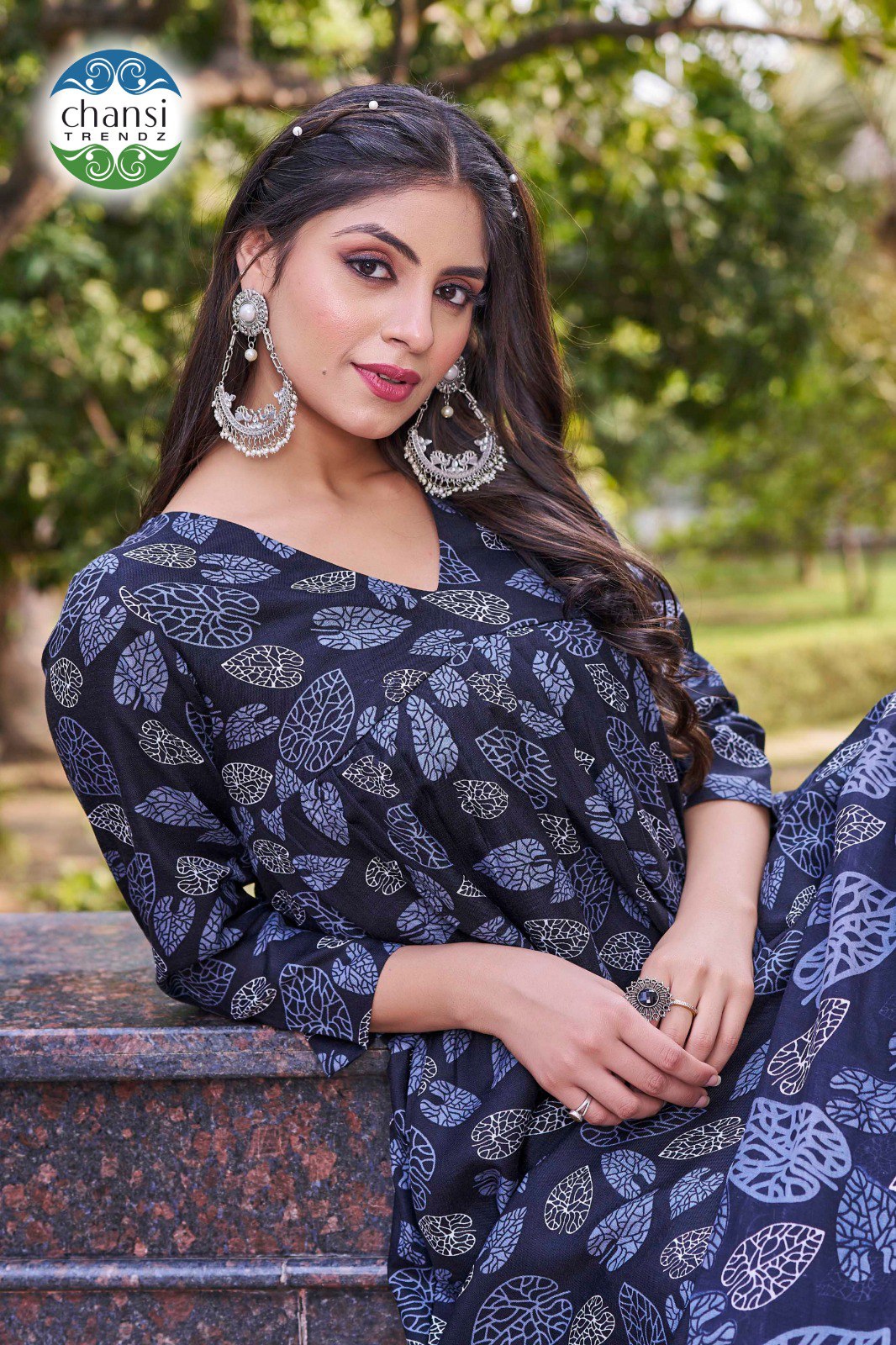 Ct-383 Kshirabdija Chansi Trendz Poly Cotton Readymade Suits