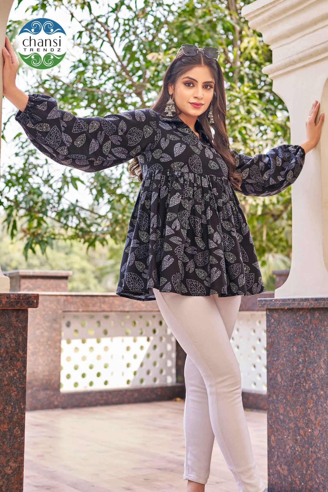 Ct-386 Lavanyasri Chansi Trendz Rayon Women Top