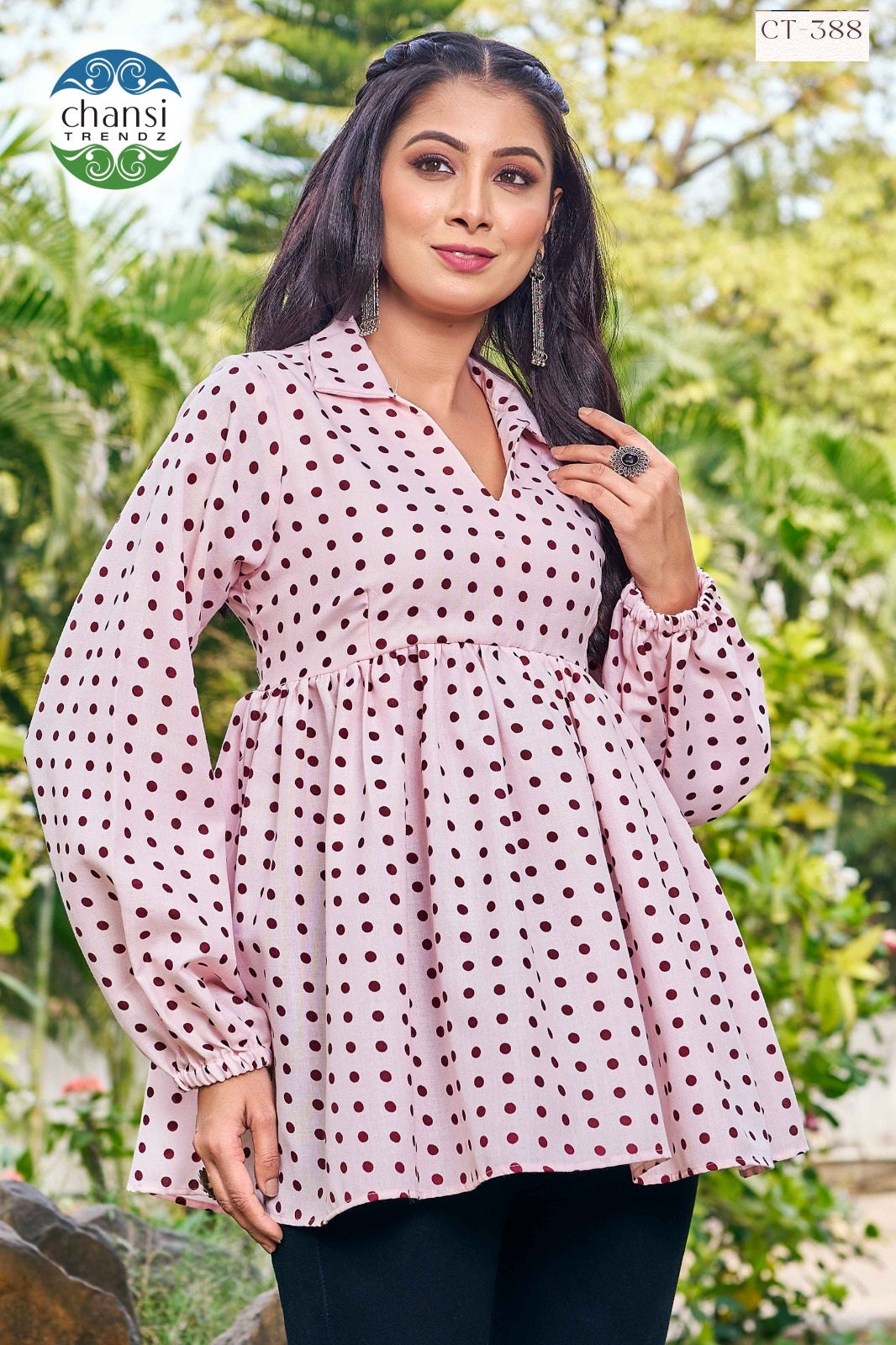 Ct-389 Lavanyasri Chansi Trendz Rayon Women Top