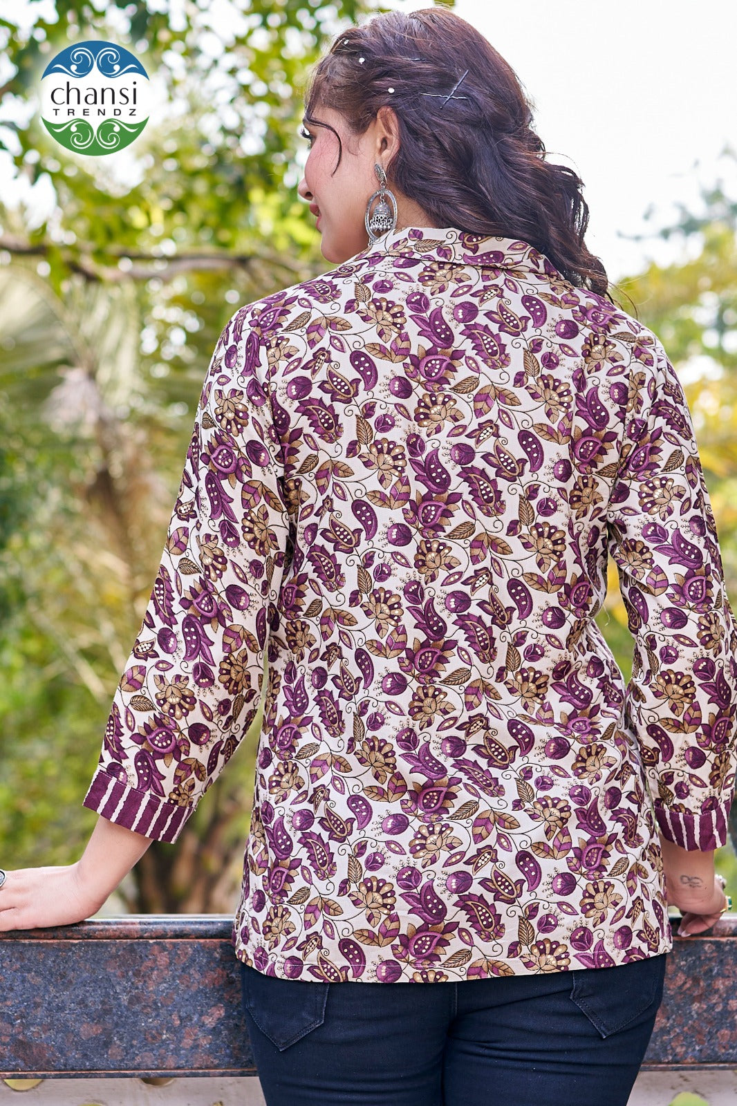 Ct-428 Mahavidya Chansi Trendz Rayon Crop Top Shirt