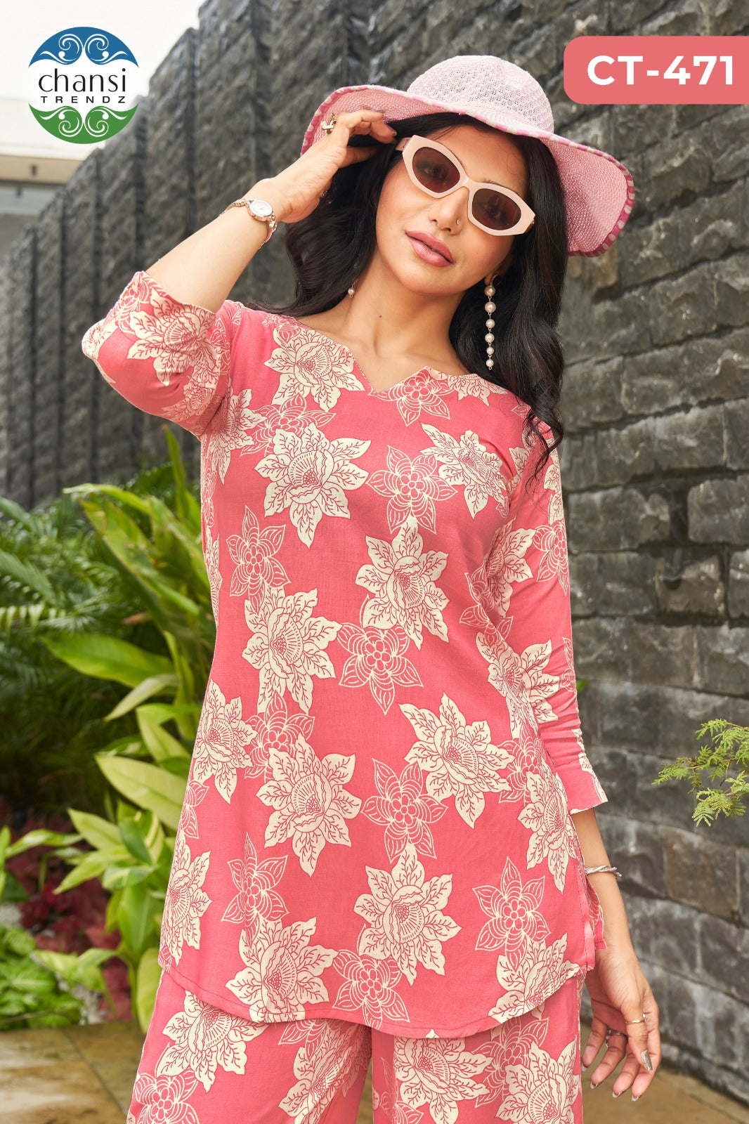 Ct-471 Ragini Chansi Trendz Rayon Co Ord Set