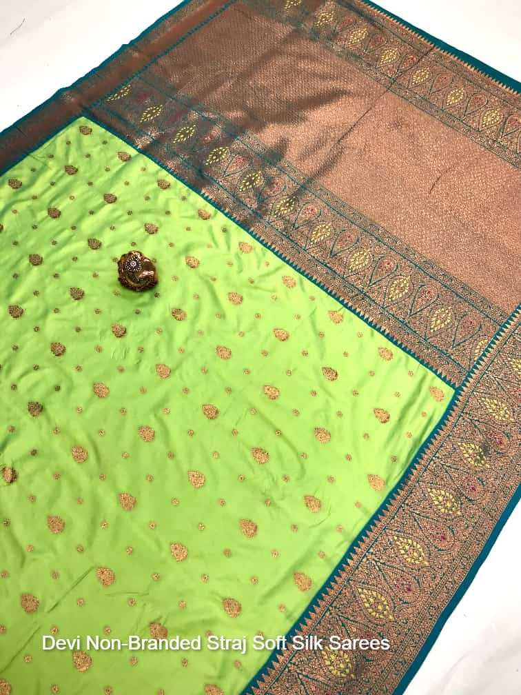 Devi Non-Branded Straj Soft Silk Sarees