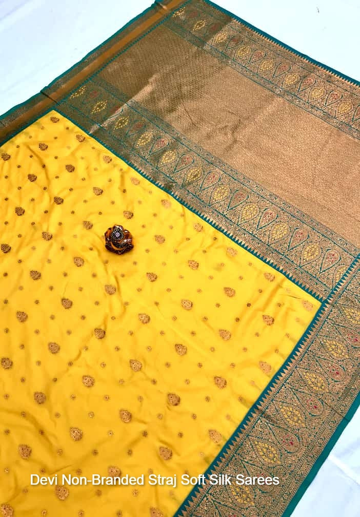 Devi Non-Branded Straj Soft Silk Sarees