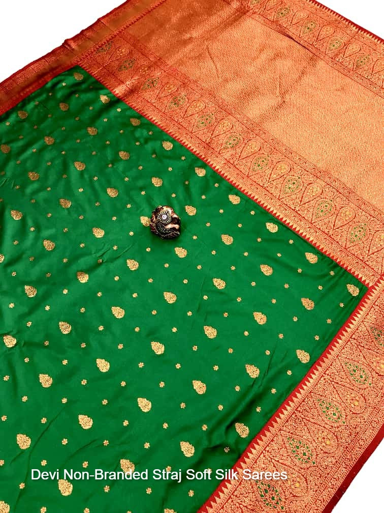 Devi Non-Branded Straj Soft Silk Sarees