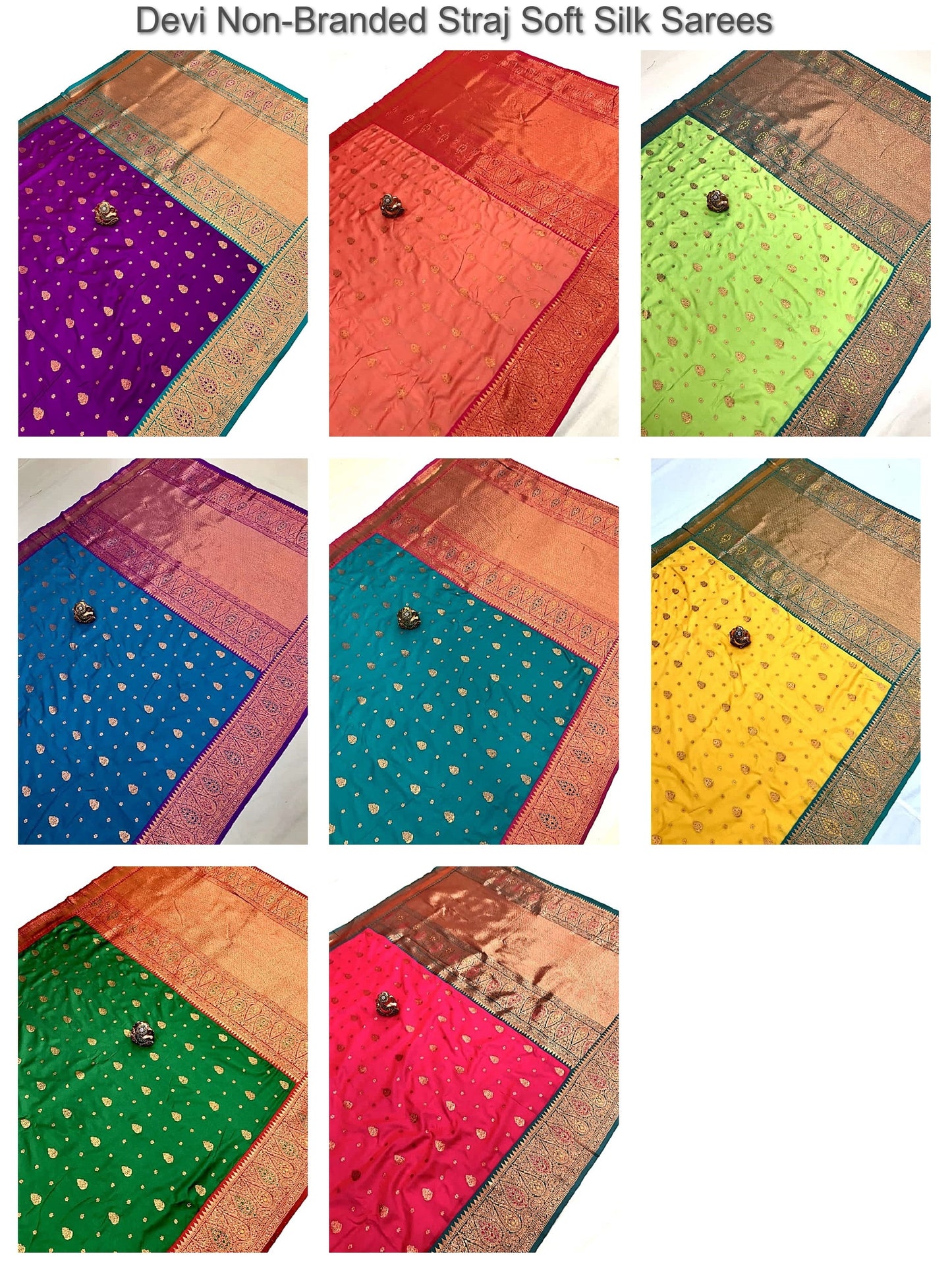 Devi Non-Branded Straj Soft Silk Sarees