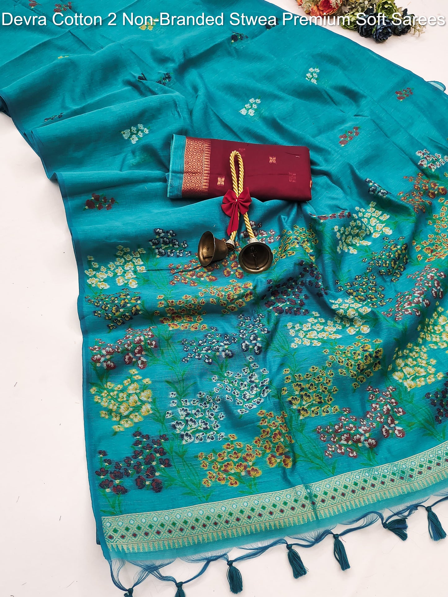 Devra Cotton 2 Non-Branded Stwea Premium Soft Sarees