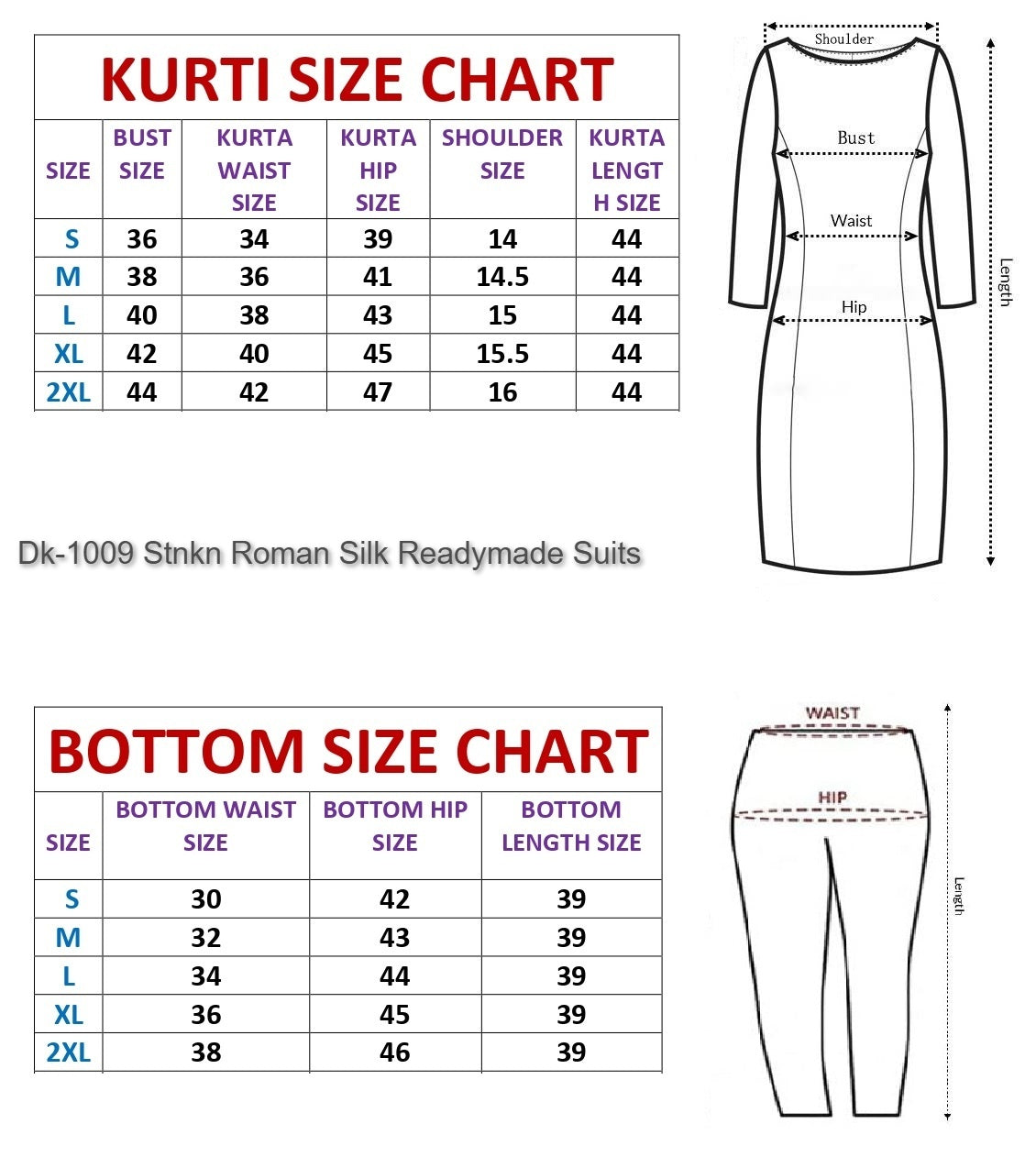 Dk-1009 Stnkn Roman Silk Readymade Suits