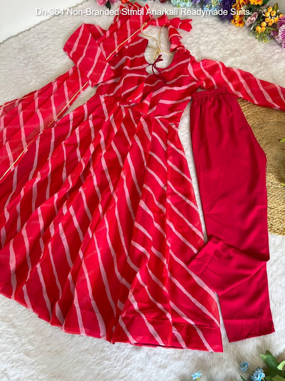 Dn-364 Non-Branded Stmbl Anarkali Readymade Suits