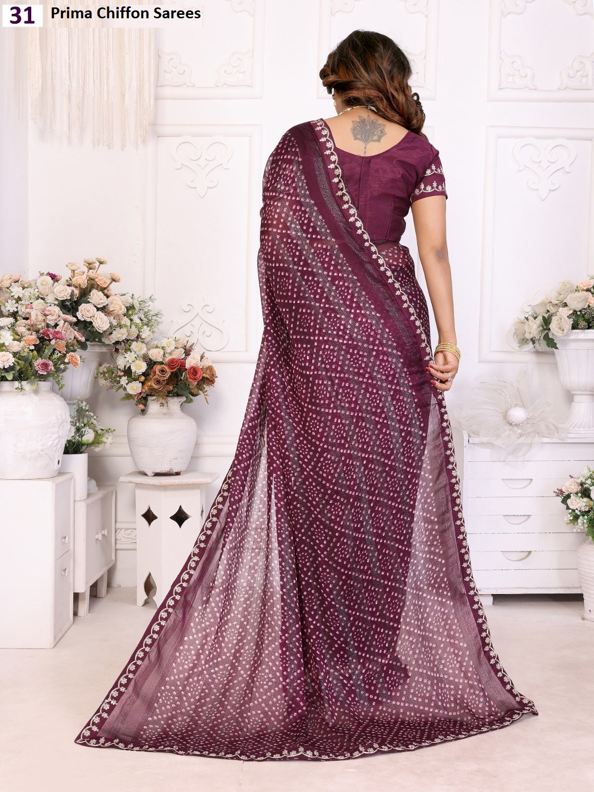 Dno 31 Prima Chiffon Sarees