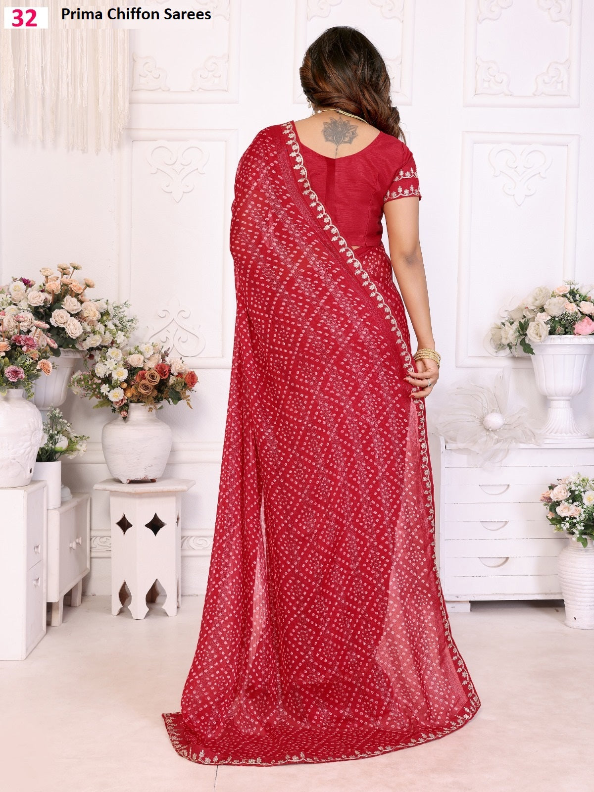 Dno 32 Prima Chiffon Sarees