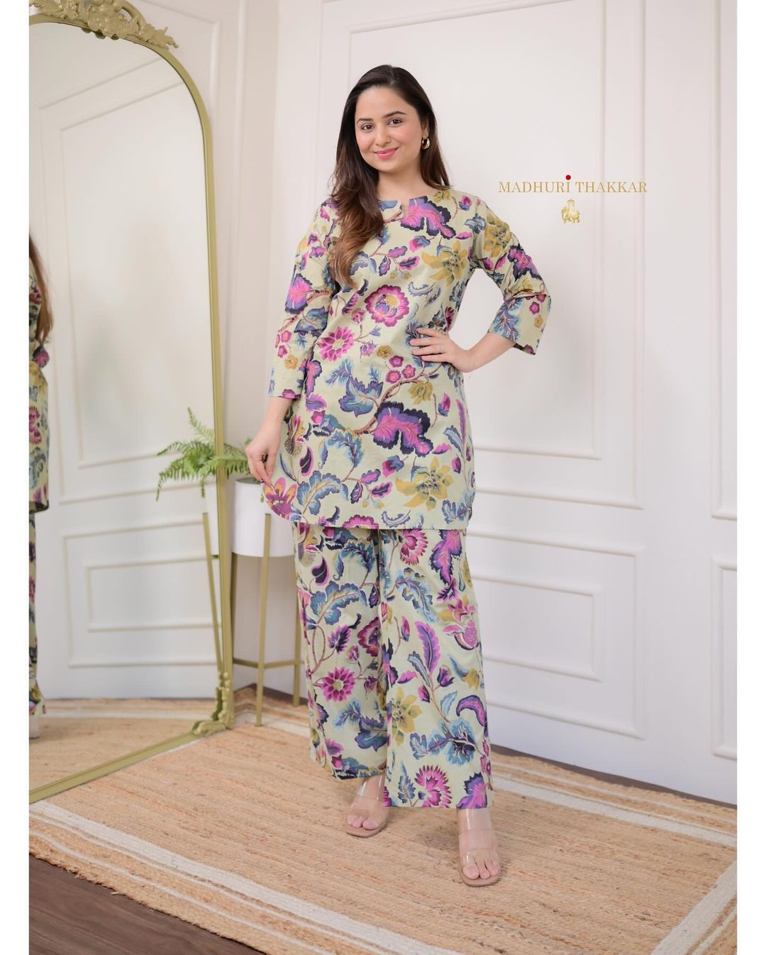Easy Breezy Non-Branded Stscc Rayon Cotton Co Ord Set