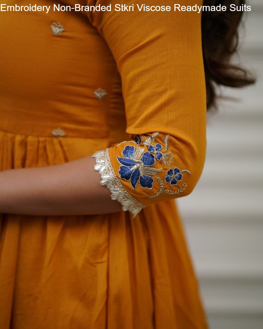 Embroidery Non-Branded Stkri Viscose  Readymade Suits