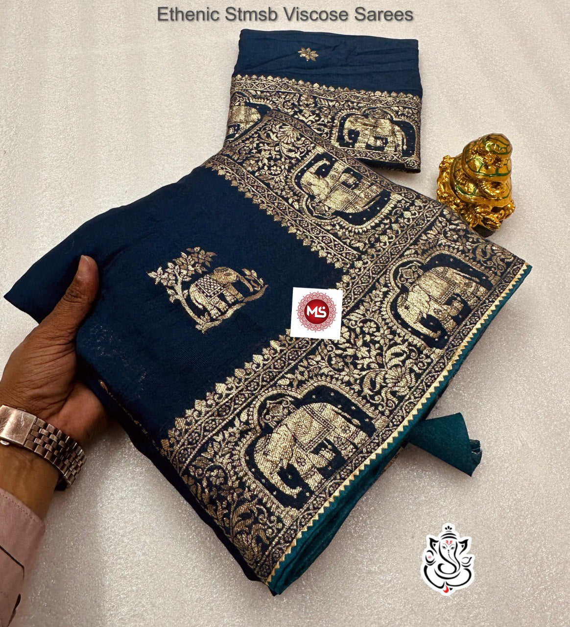 Ethenic Stmsb Viscose Sarees