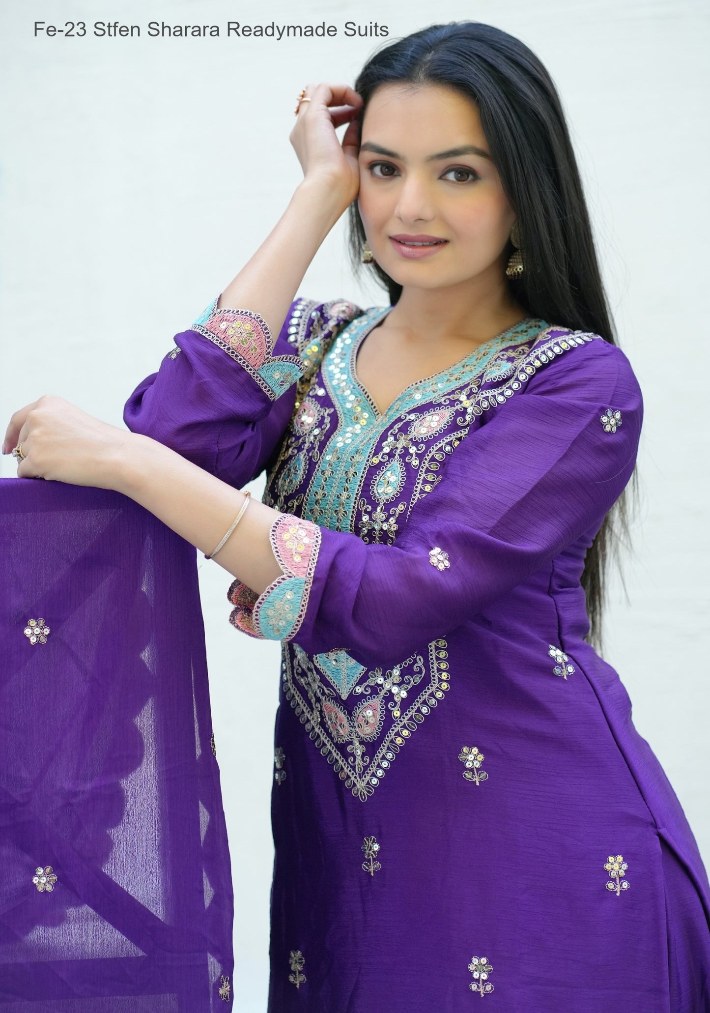 Ct-32 Burg Chansi Trendz Embroidery Koti Lehenga Choli