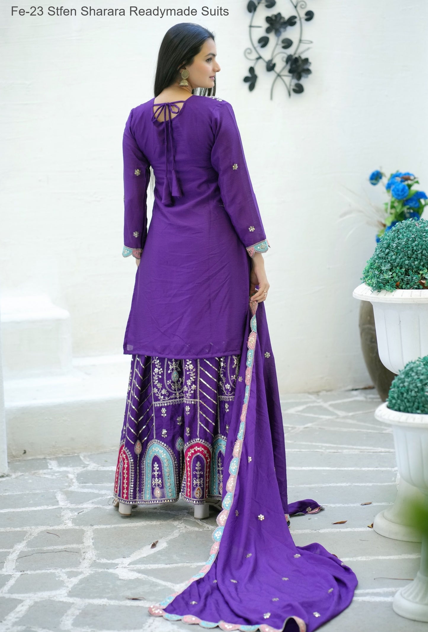 Ct-32 Burg Chansi Trendz Embroidery Koti Lehenga Choli