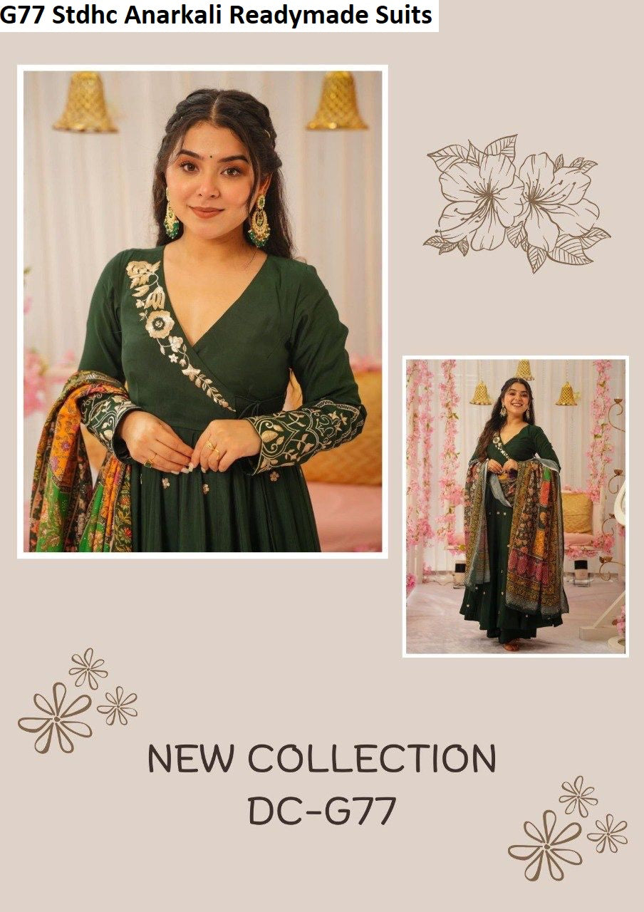 G77 Stdhc Anarkali Readymade Suits