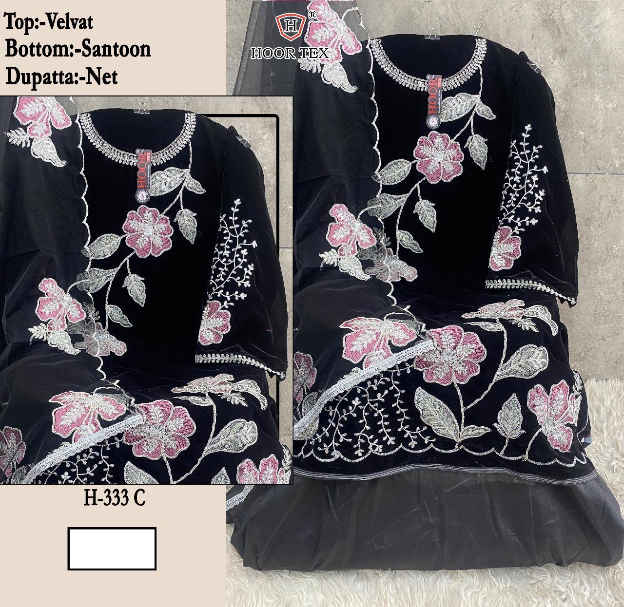 H-333C Hoor Tex Heavy Velvet Suits