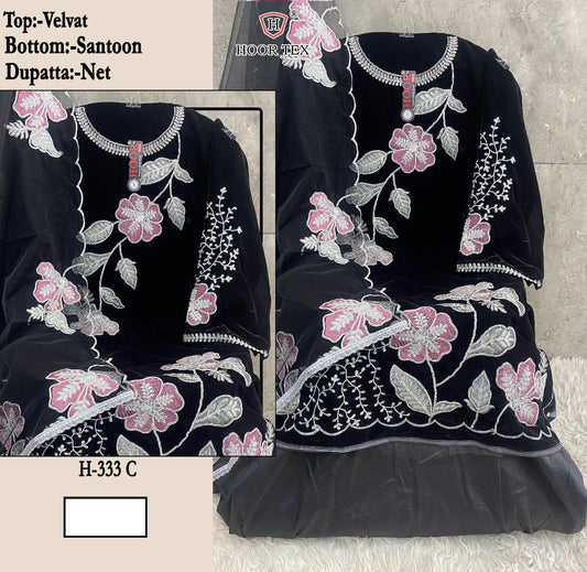 H-333C Hoor Tex Heavy Velvet Suits