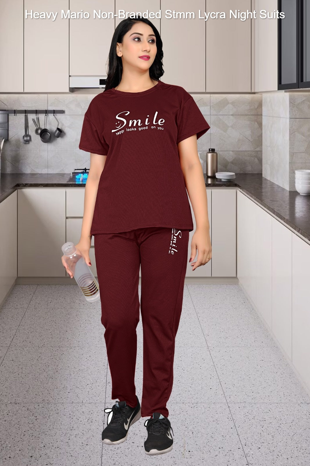 Heavy Mario Non-Branded Stmm Lycra Night Suits