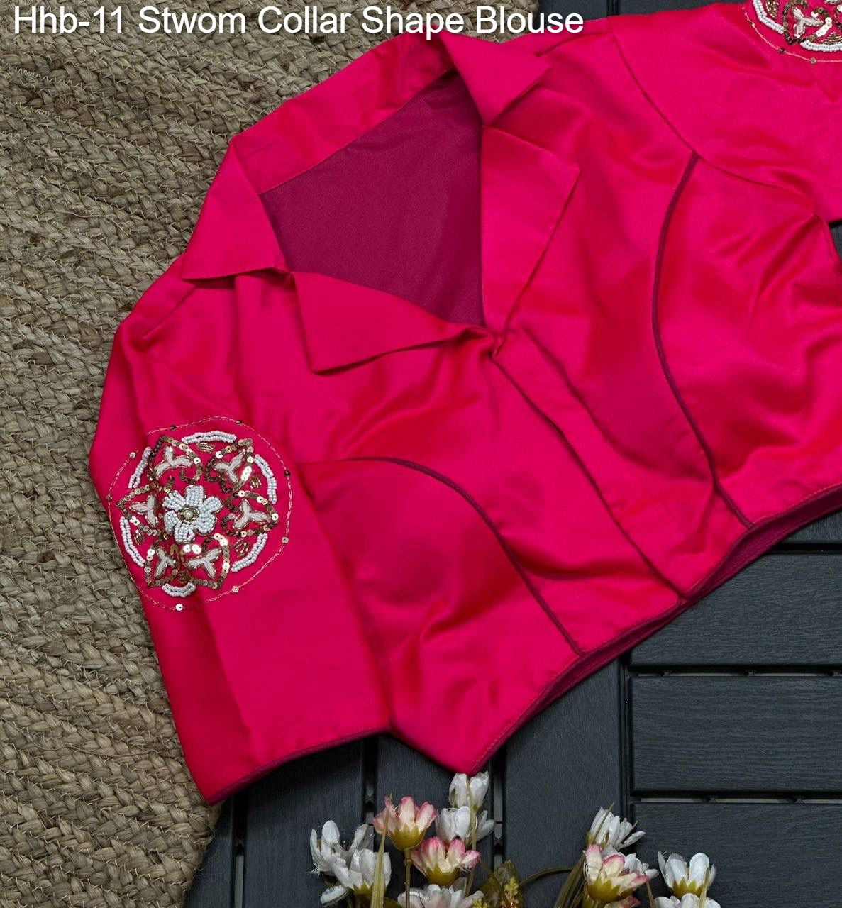 Hhb-11 Stwom Collar Shape Blouse