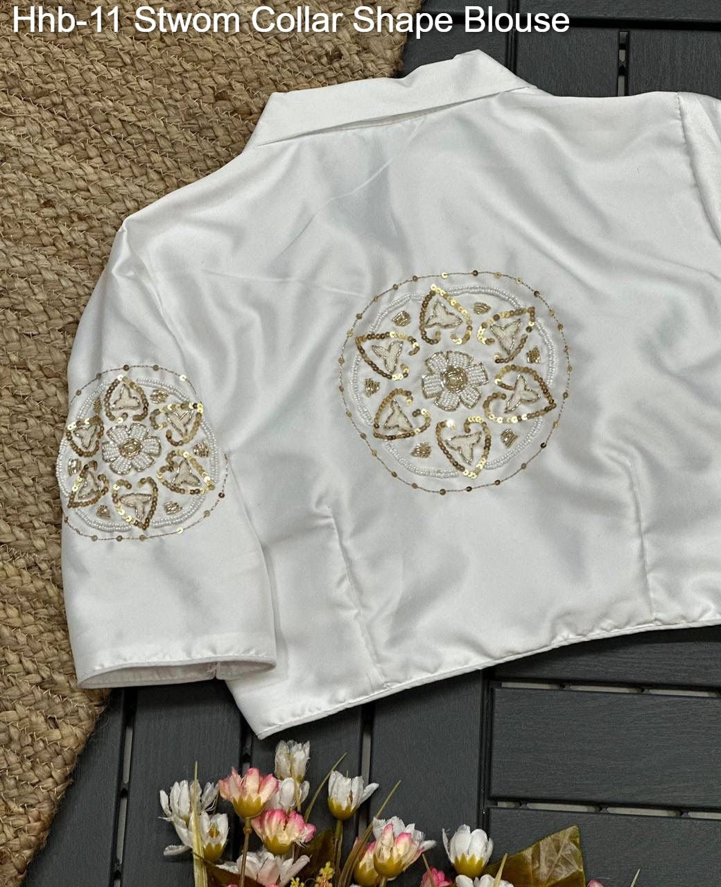 Hhb-11 Stwom Collar Shape Blouse