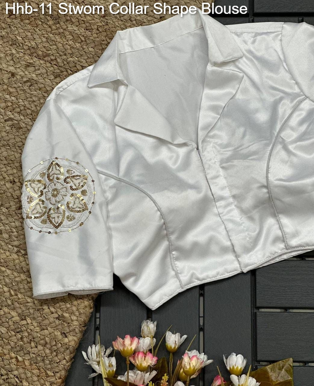 Hhb-11 Stwom Collar Shape Blouse