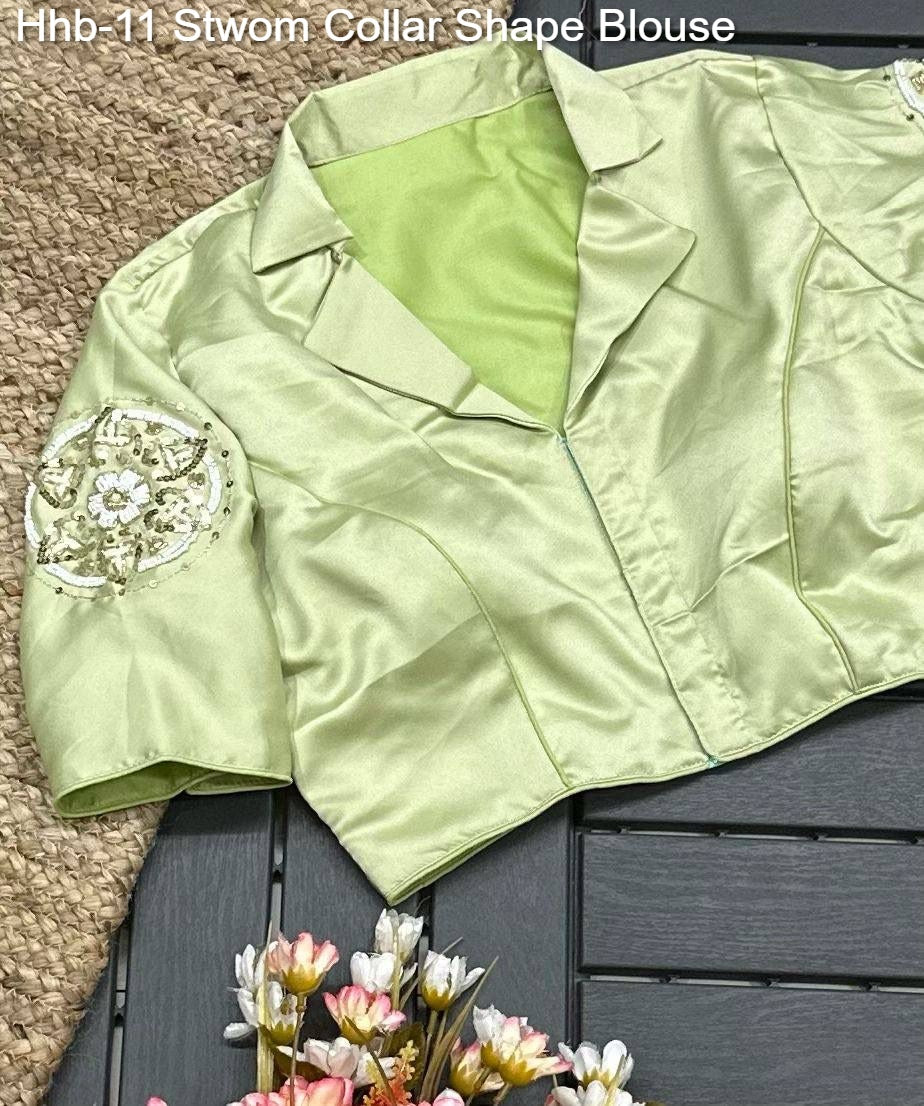 Hhb-11 Stwom Collar Shape Blouse