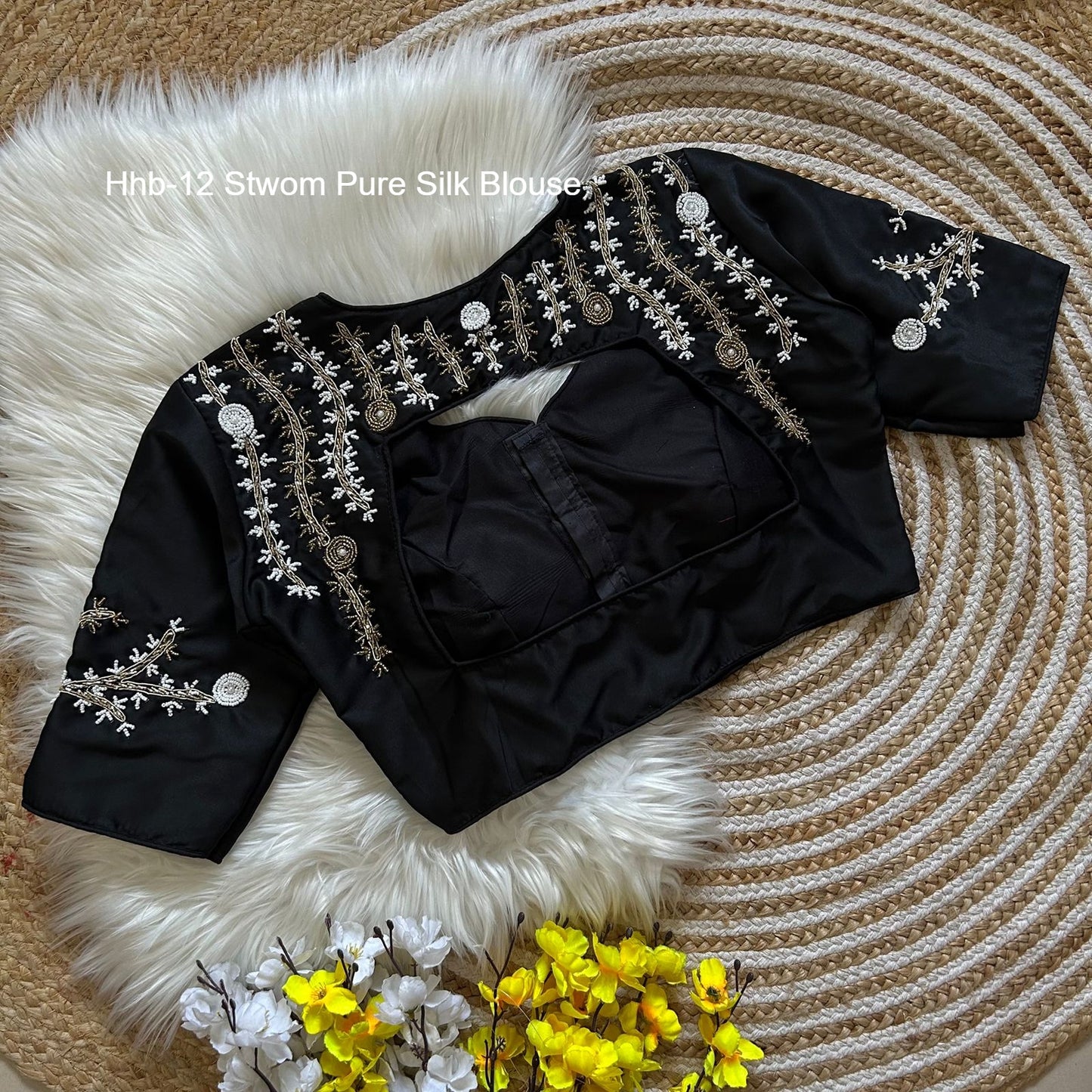 Hhb-12 Stwom Pure Silk Blouse