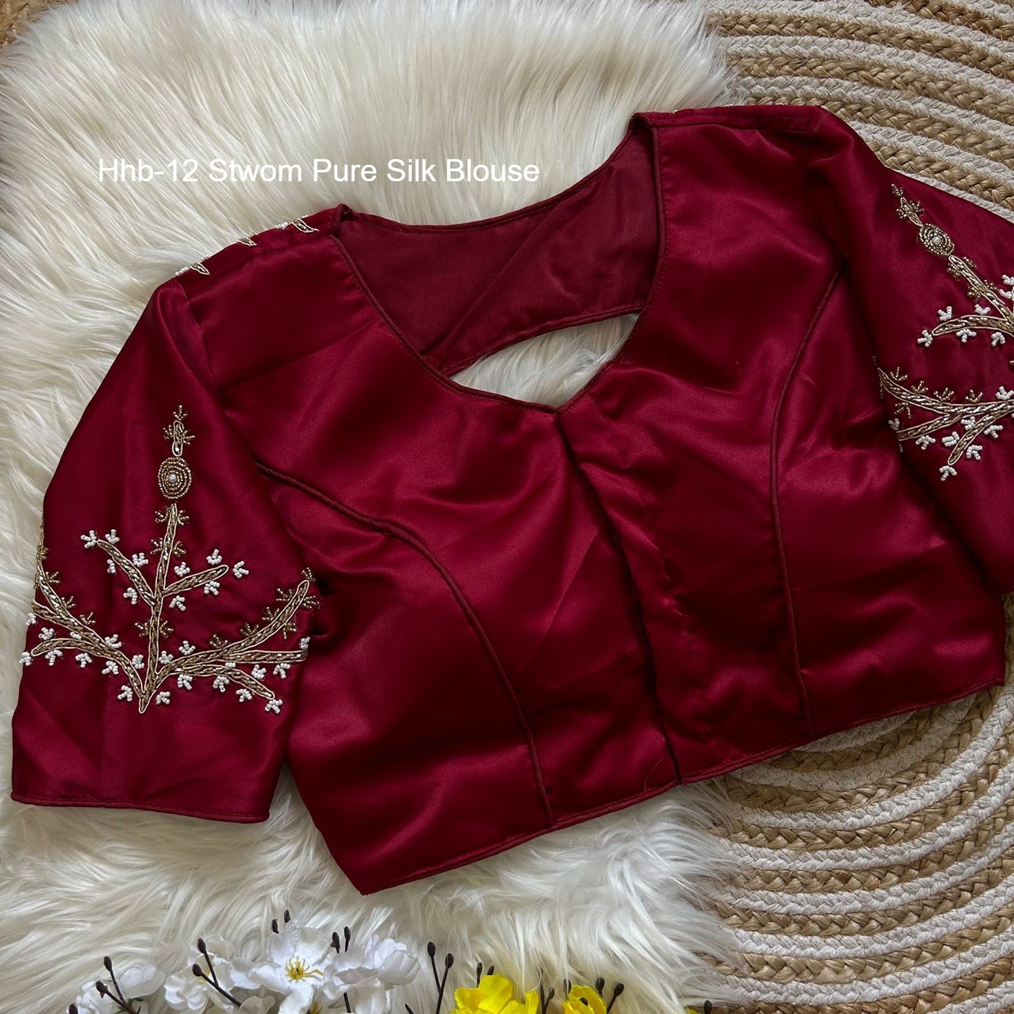 Hhb-12 Stwom Pure Silk Blouse
