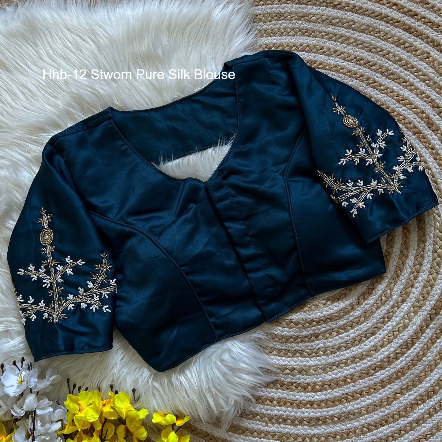 Hhb-12 Stwom Pure Silk Blouse