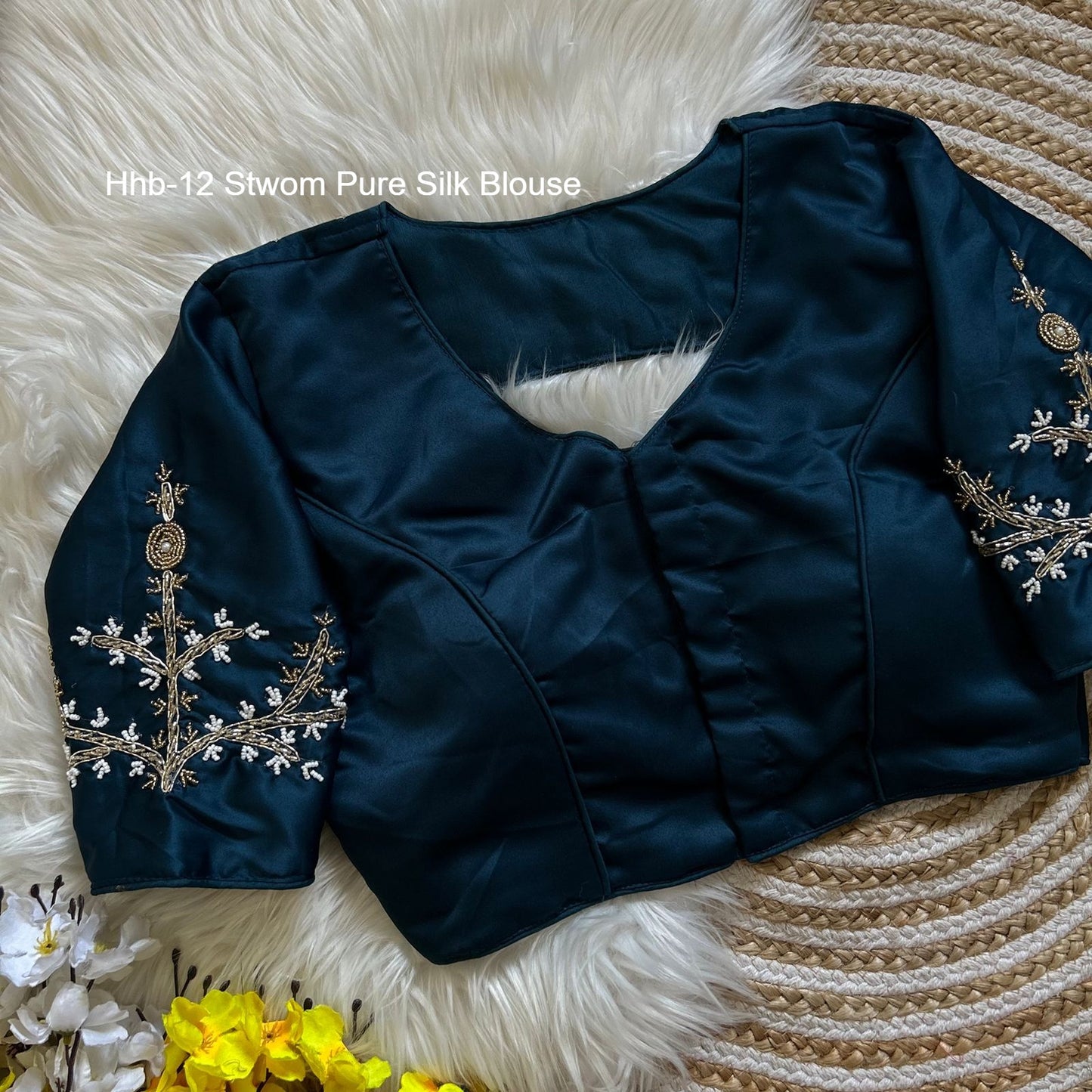 Hhb-12 Stwom Pure Silk Blouse