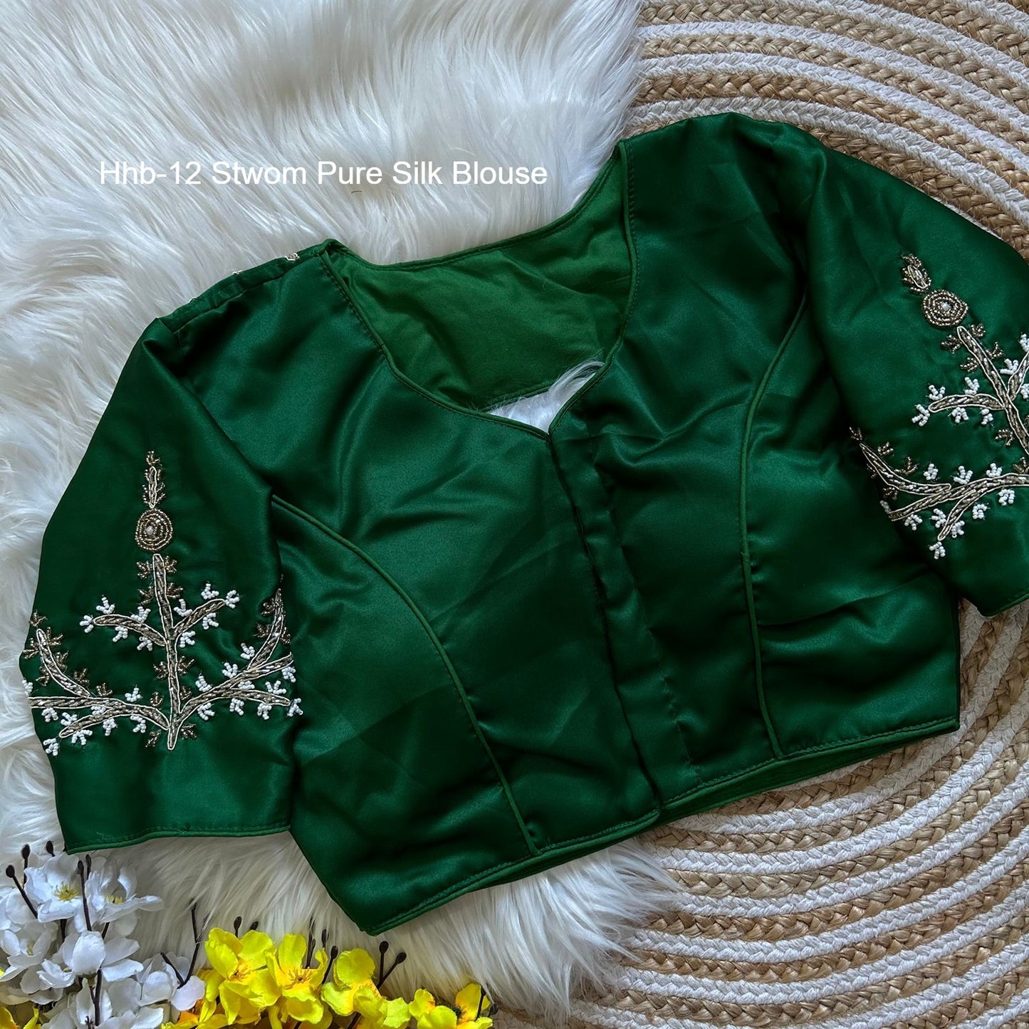 Hhb-12 Stwom Pure Silk Blouse