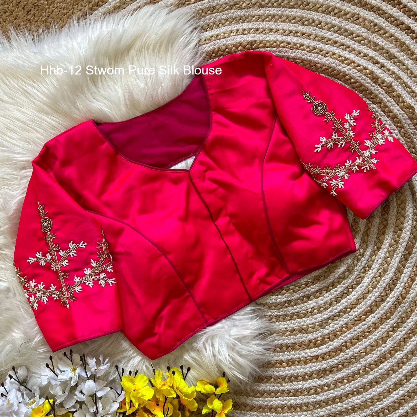 Hhb-12 Stwom Pure Silk Blouse