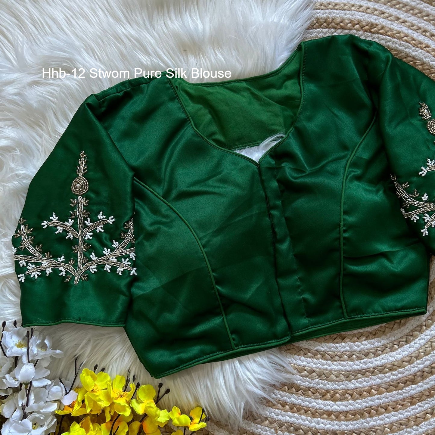 Hhb-12 Stwom Pure Silk Blouse