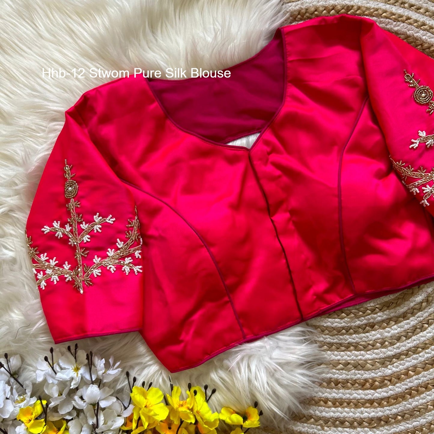 Hhb-12 Stwom Pure Silk Blouse