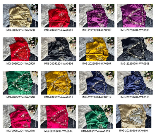 Hhb-13 Non-Branded Stwom Pure Silk Blouse