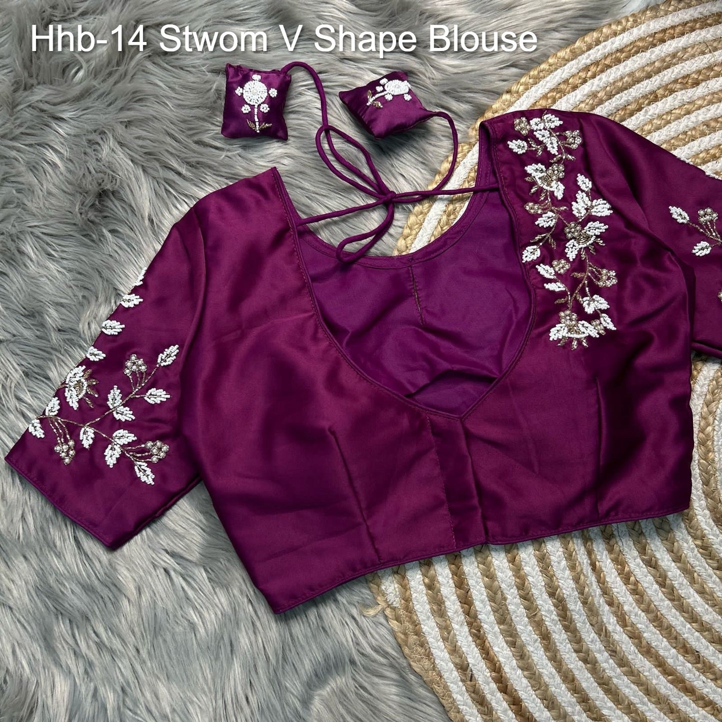 Hhb-14 Stwom V Shape Blouse