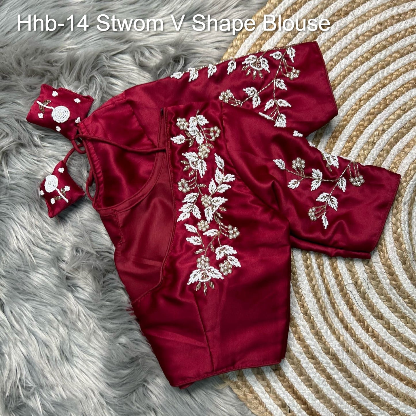 Hhb-14 Stwom V Shape Blouse