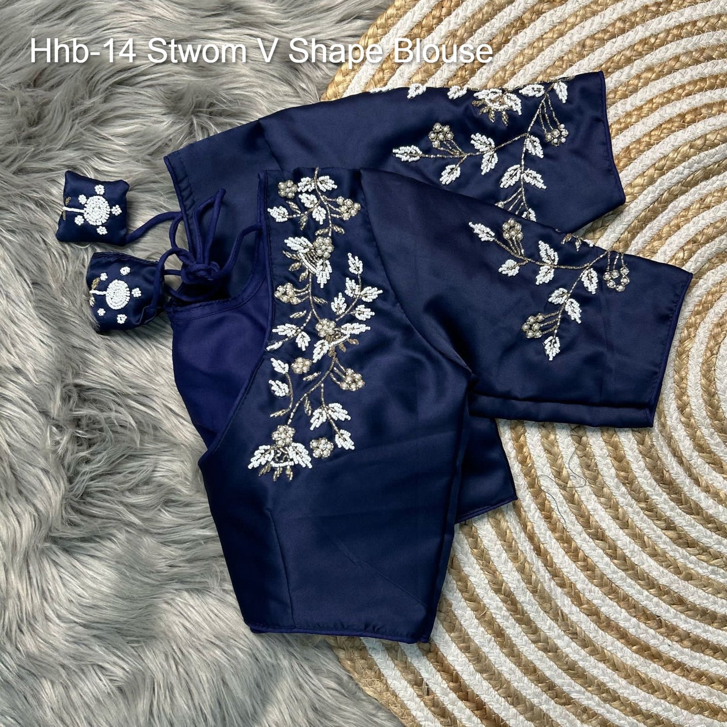 Hhb-14 Stwom V Shape Blouse