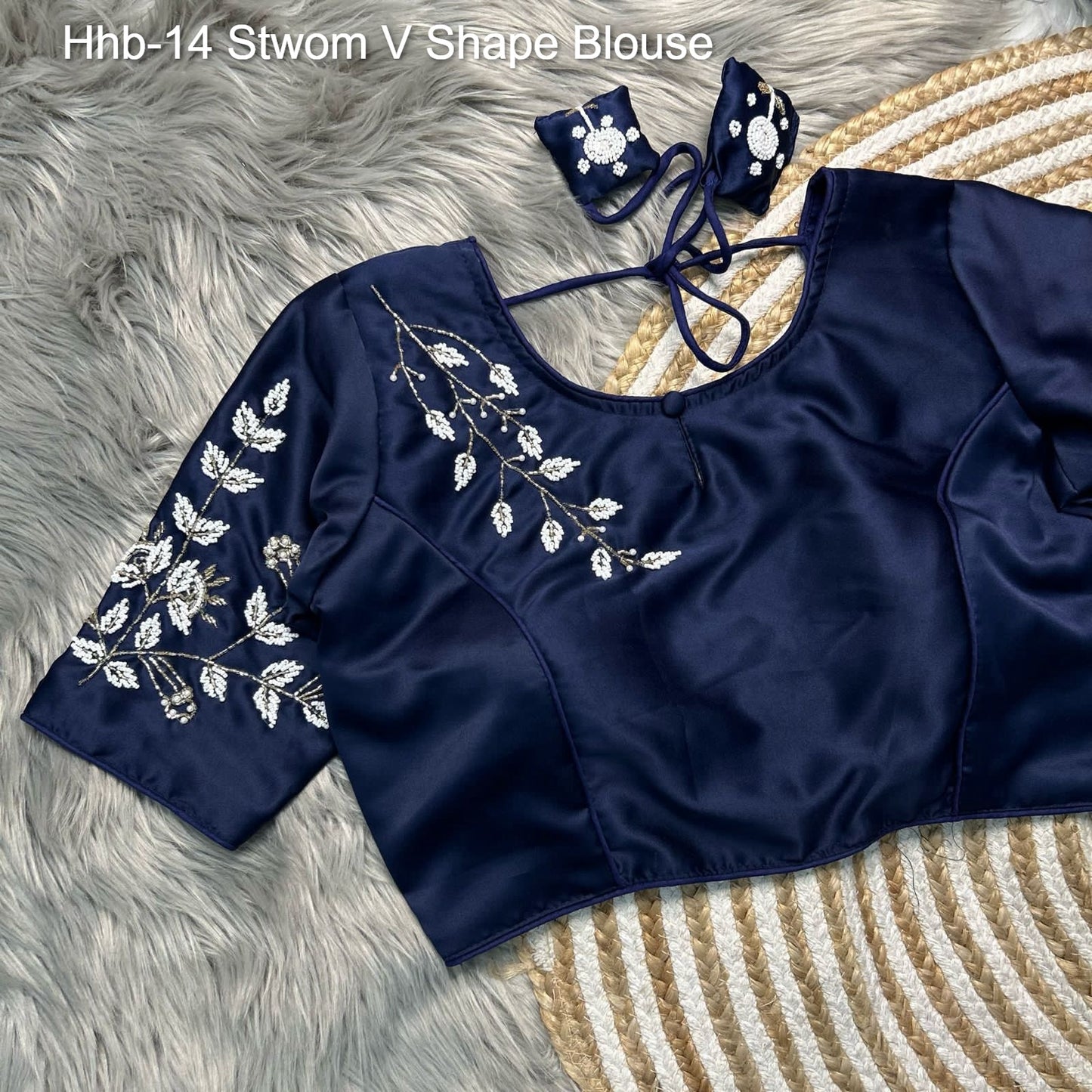 Hhb-14 Stwom V Shape Blouse