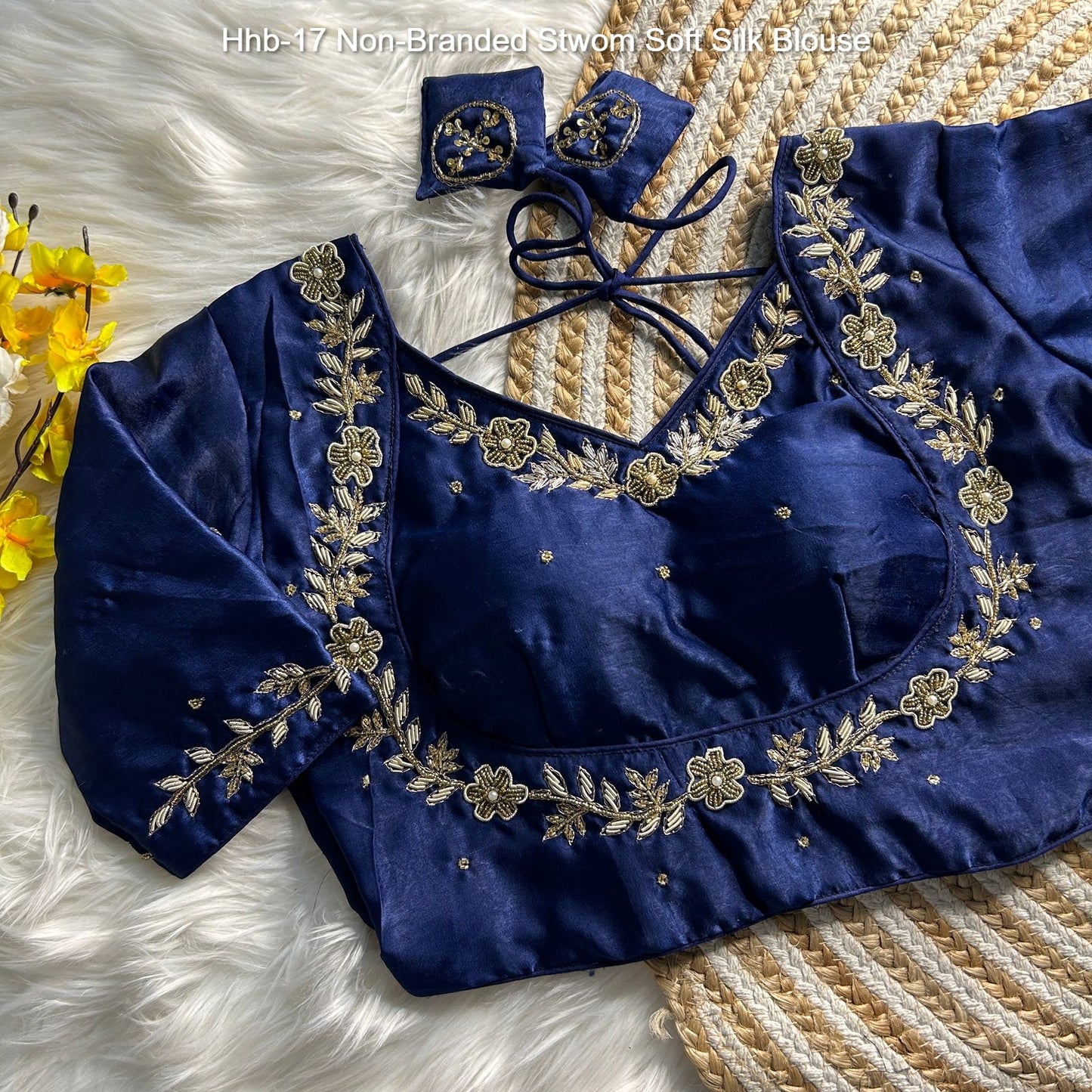 Hhb-17 Non-Branded Stwom Soft Silk Blouse