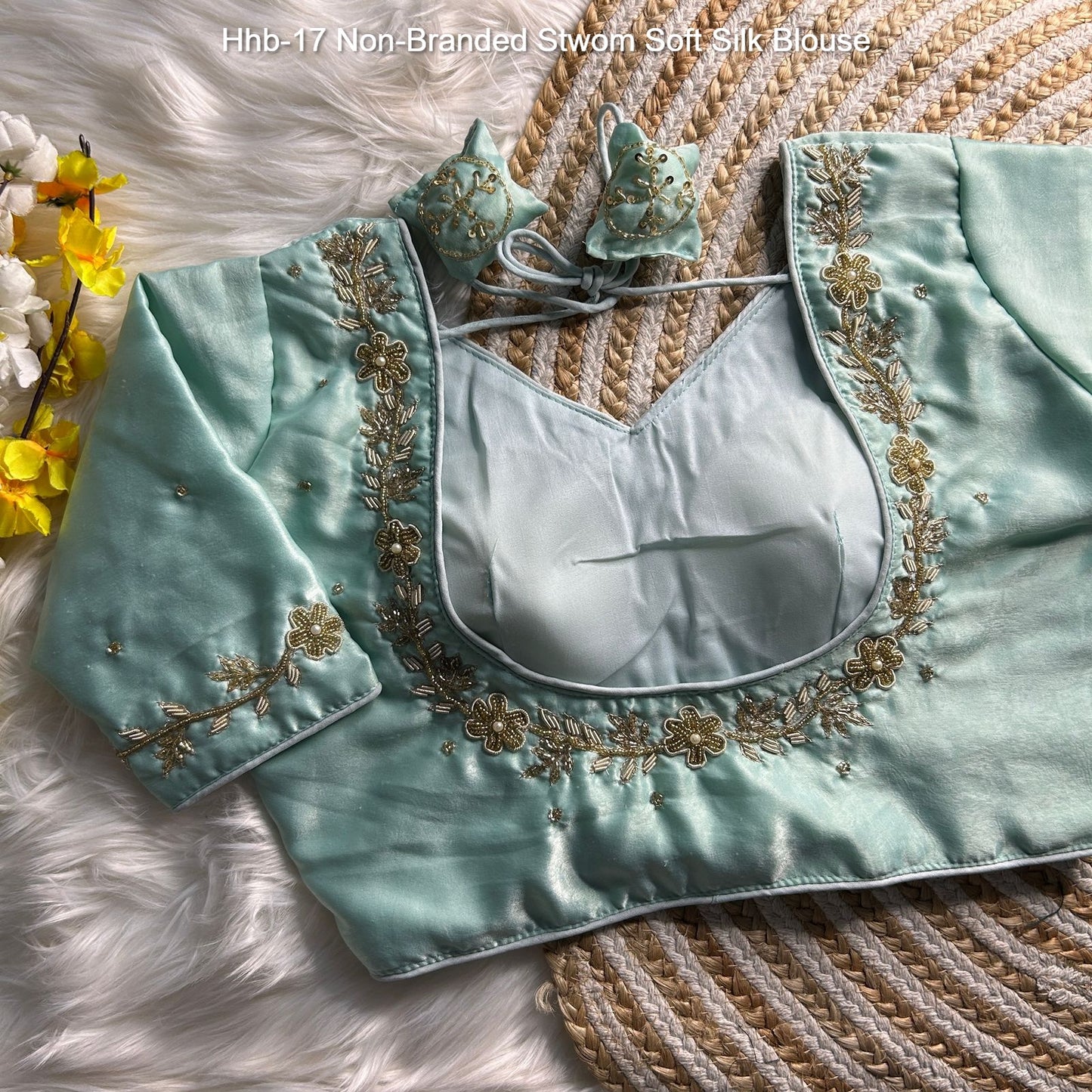 Hhb-17 Non-Branded Stwom Soft Silk Blouse